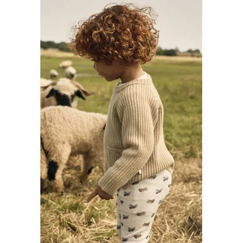Lil' Atelier MINI slim legging wit, foto 3