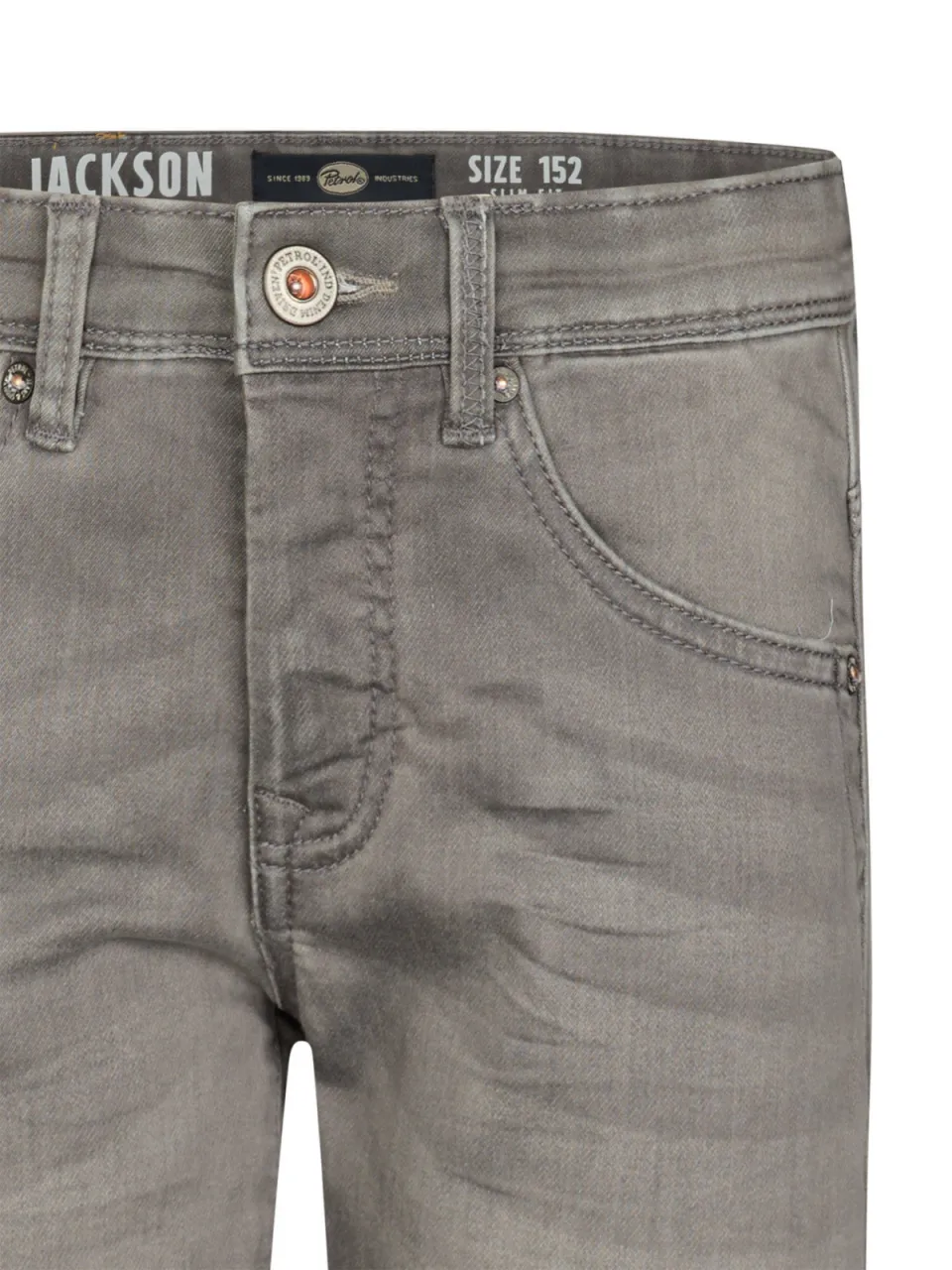 Petrol Industries denim slim short grijs, foto 7