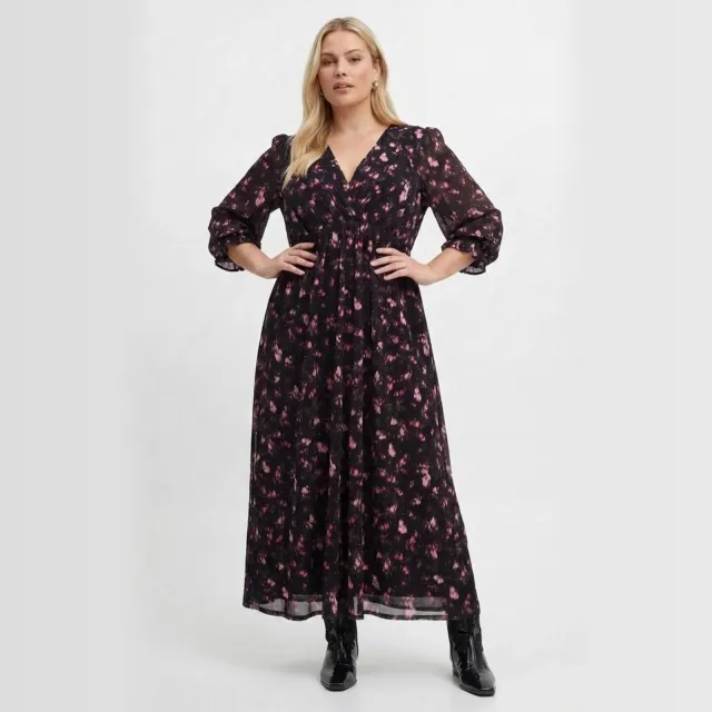 Yoek Rosy jurk zwart