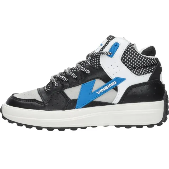 Vingino Vito Mid hoge sneaker zwart, foto 2