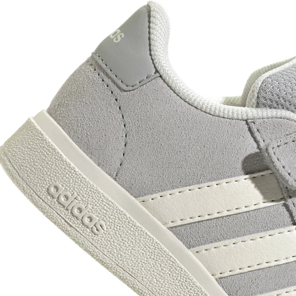 Adidas Grand Court 00's sneaker lichtgrijs ecru, foto 8