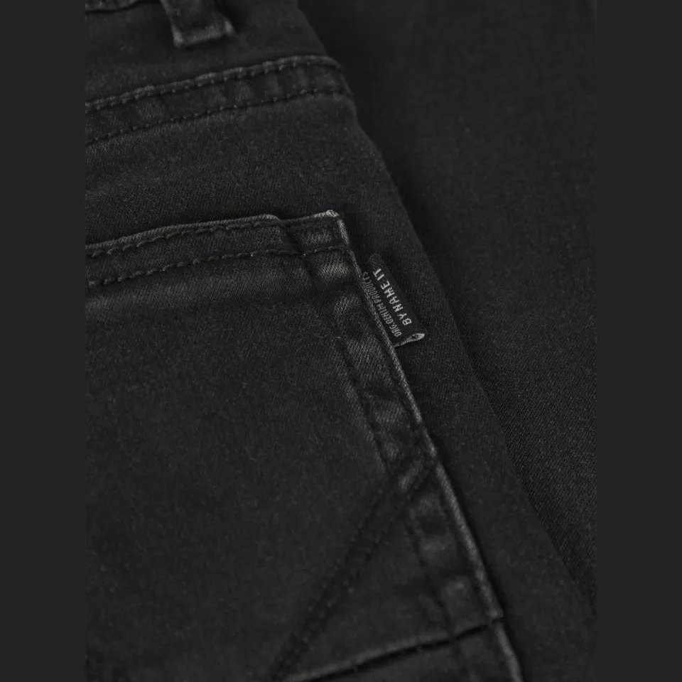 NAME IT slim fit jeans NKMTHEO zwart, foto 6