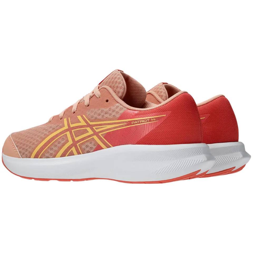 Asics Patriot 14 mesh hardloopschoenen - rood/oranje, foto 5