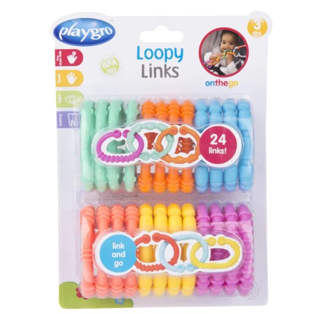 PLAYGRO Loopy Links speellinks 24 stuks