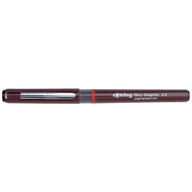 Rotring Fineliner rotring tikky graphic 0.5mm zwart
