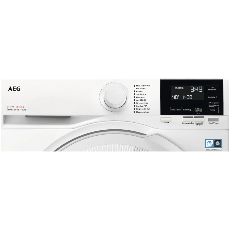 AEG LR63842 wasmachine wit, foto 3