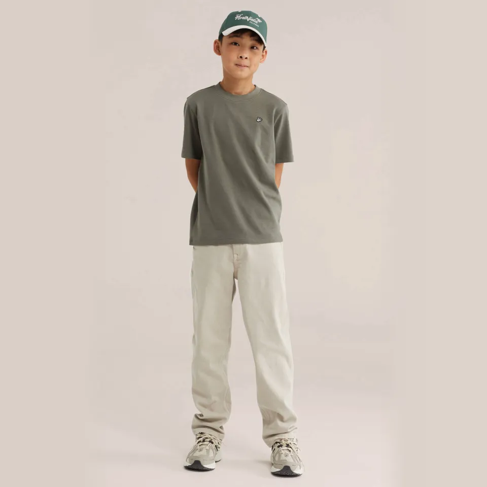 WE Fashion T-shirt olijfgroen, foto 3
