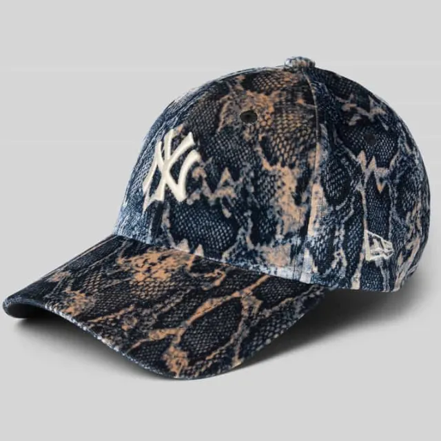 New Era 9FORTY pet met slangenprint zwart, foto 2