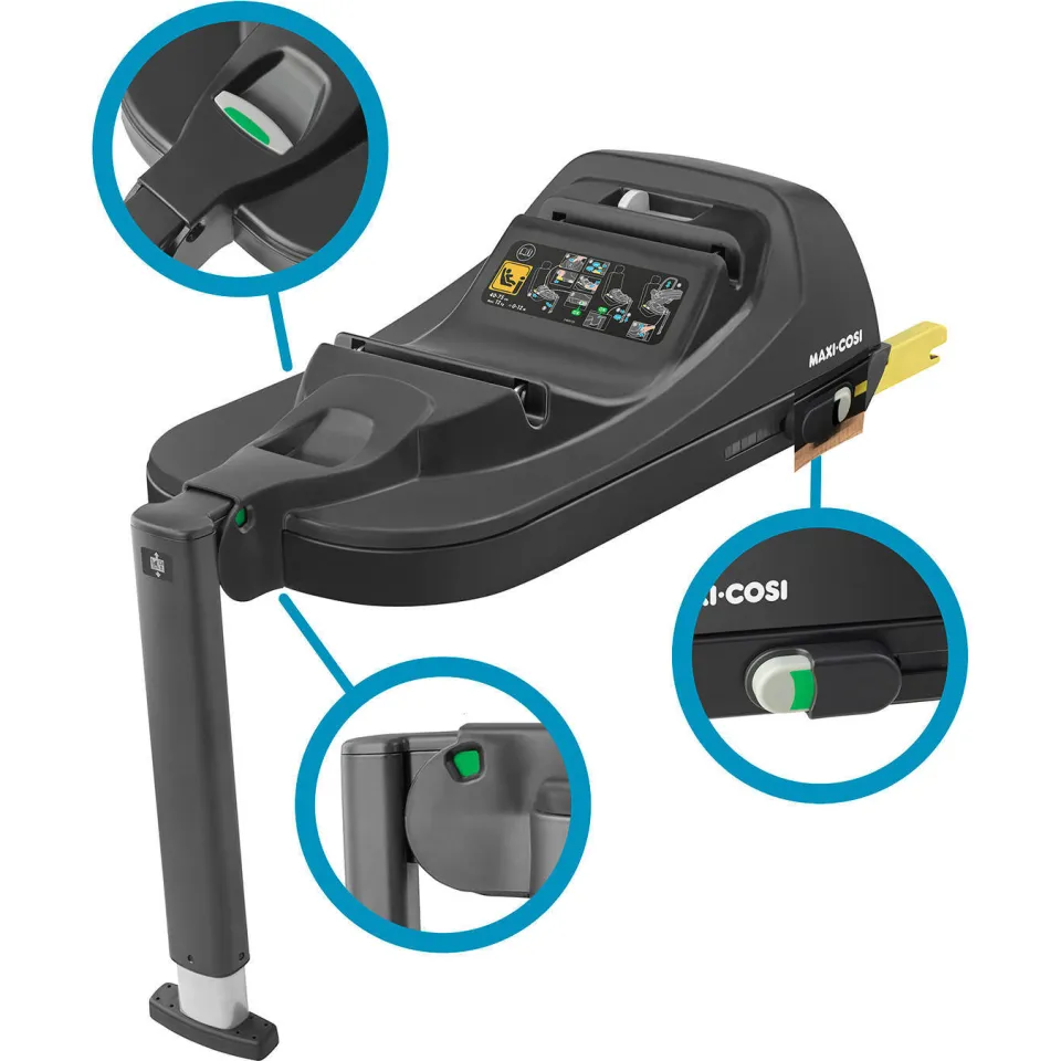 Maxi-Cosi CabrioFix i-Size isofixbase zwart, foto 7