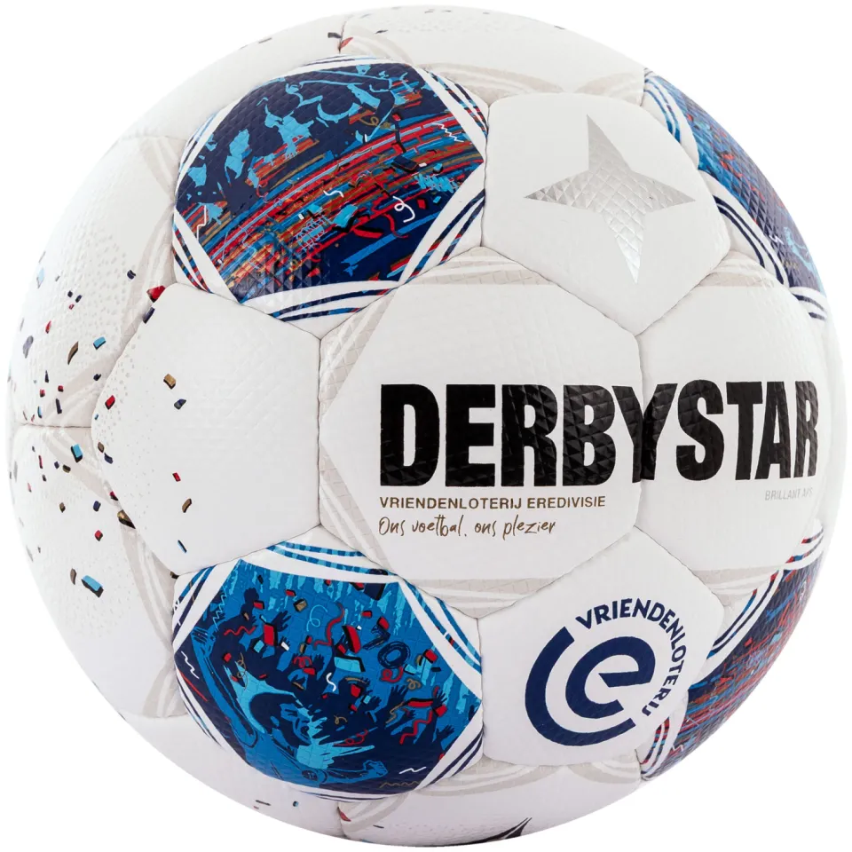 DerbyStar Eredivisie Brillant 26/27 voetbal wit, foto 4