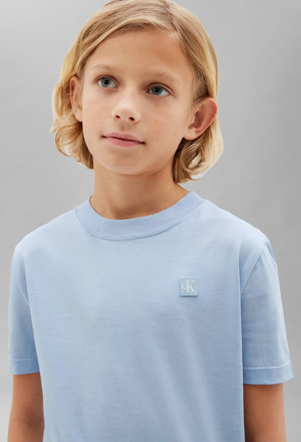 Calvin Klein T-shirt lichtblauw, foto 4