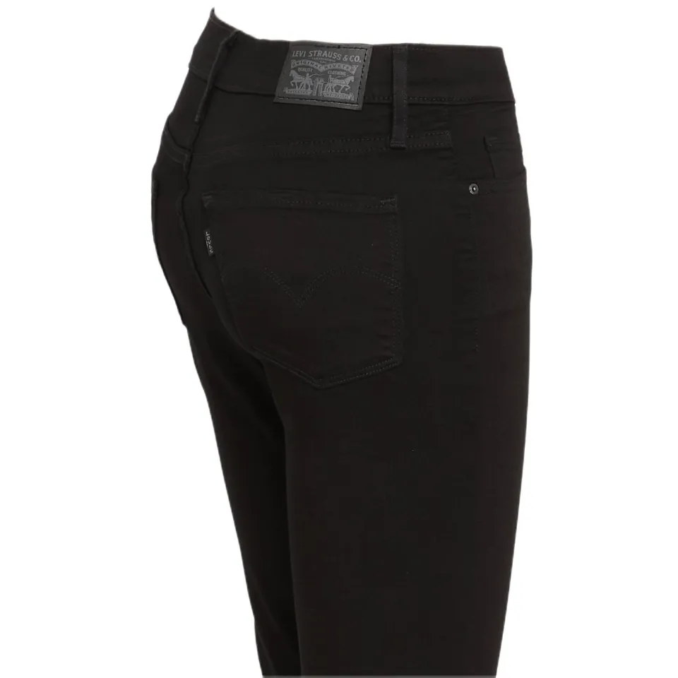 Levi's 312 shaping slim high waist jeans soft black, foto 5