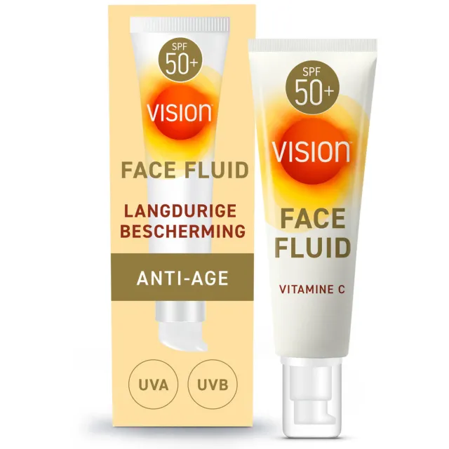 Vision Face Fluid SPF50+ zonnebrandfluid