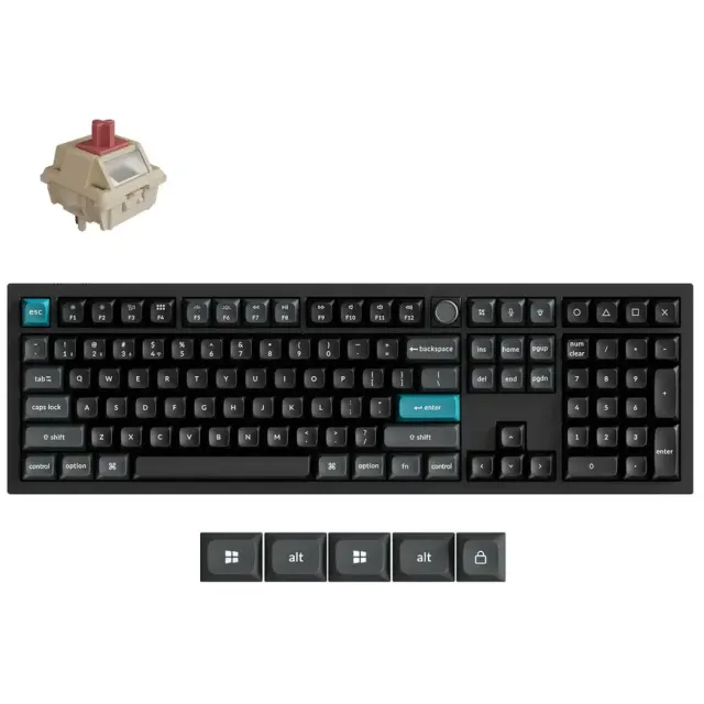 Keychron Q6 Ultra 8K toetsenbord zwart