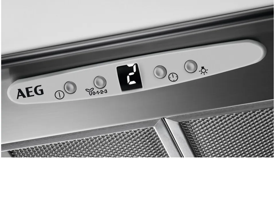 AEG DGB3850M geïntegreerde afzuigkap grijs, foto 6
