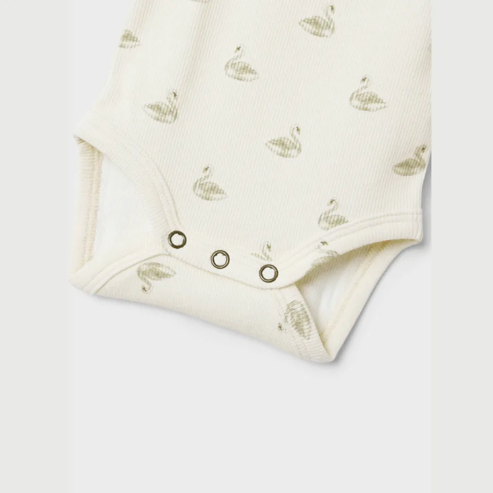Lil' Atelier Nbfgavo Eko LS Slim Body romper beige, foto 7