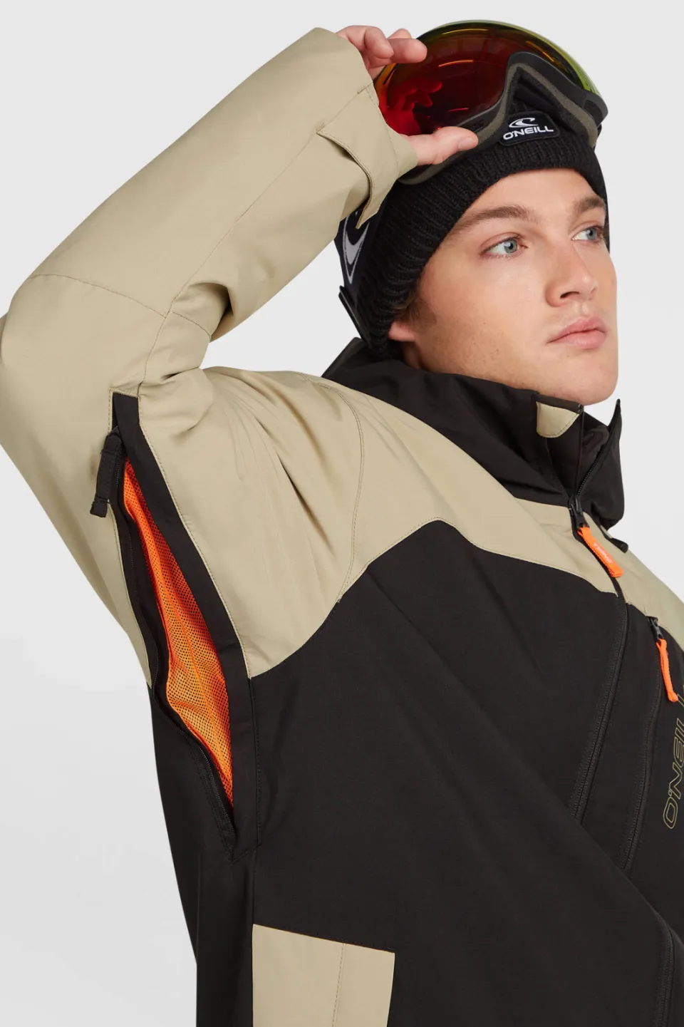 O'Neill ski-jas - zwart/zand, foto 3