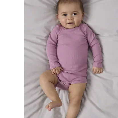 NAME IT BABY romper met textuur - lila, foto 3