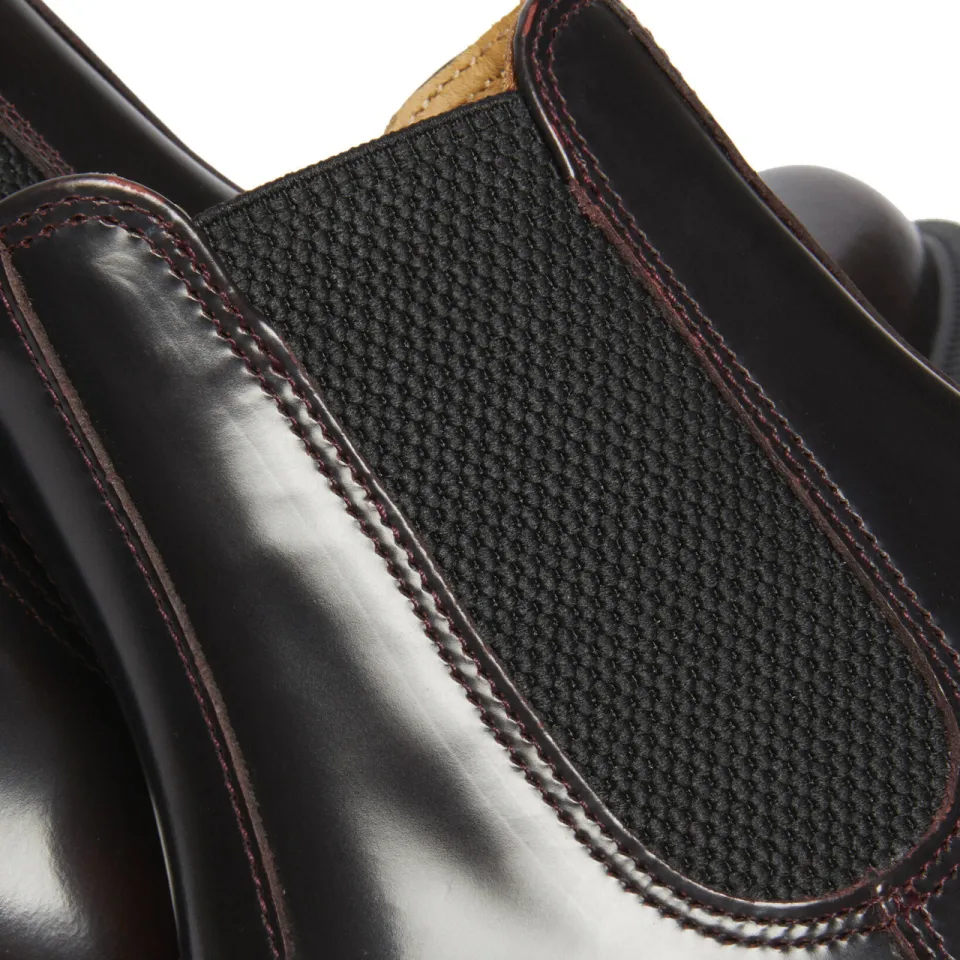Dr. Martens Flora leren chelsea boots Cherry Red Arcadia, foto 8