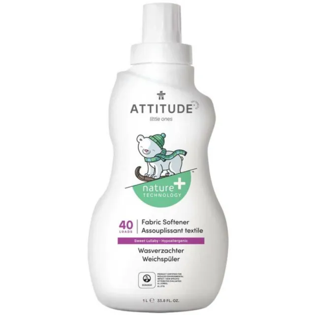 Attitude Little Ones Wasverzachter Sweet Lullaby 40 Wasbeurten 1 liter