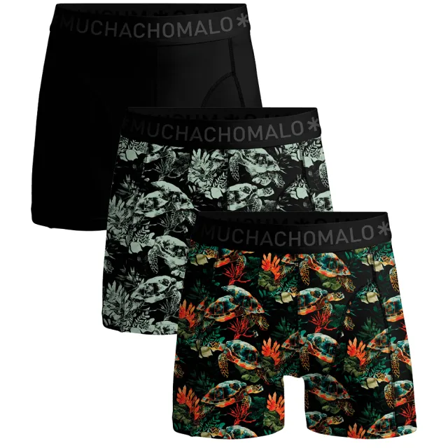 Muchachomalo Heren 3-pack Boxershorts Veelkleurig