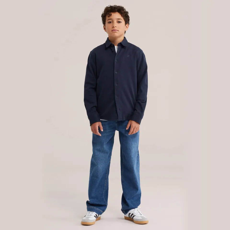 WE Fashion overhemd - marineblauw