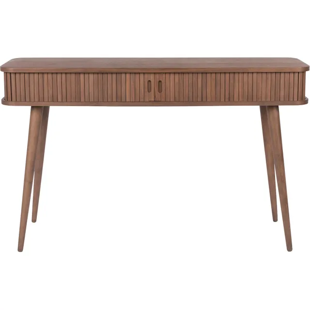 Zuiver sidetable Barbier walnoot