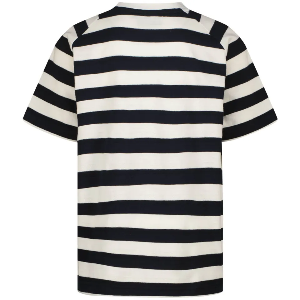 Vingino gestreept T-shirt donkerblauw donkerblauw/wit, foto 4