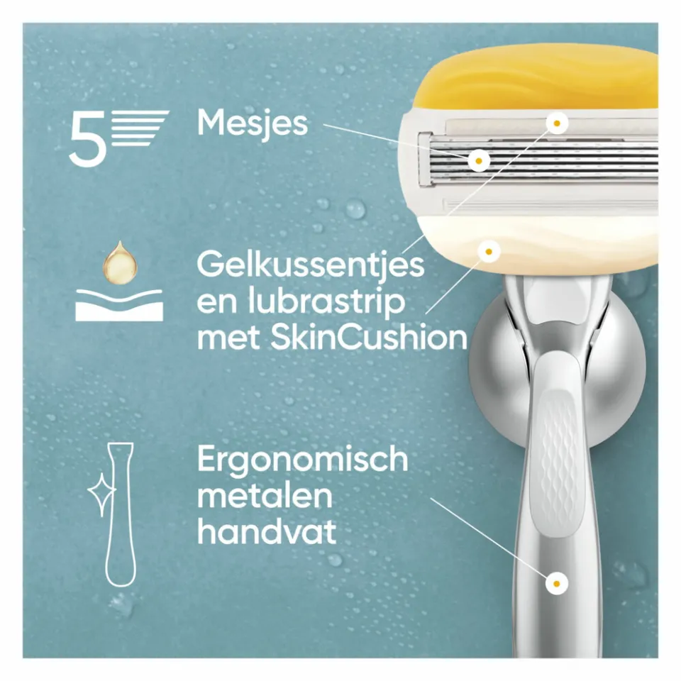 Gillette Venus Pro ComfortGlide scheermesjes met kokosgeur, foto 5