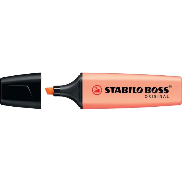 Stabilo Markeerstift stabilo boss original 70/126 pastel Perzik