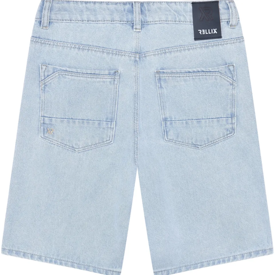 Rellix denim korte broek lichtblauw, foto 3