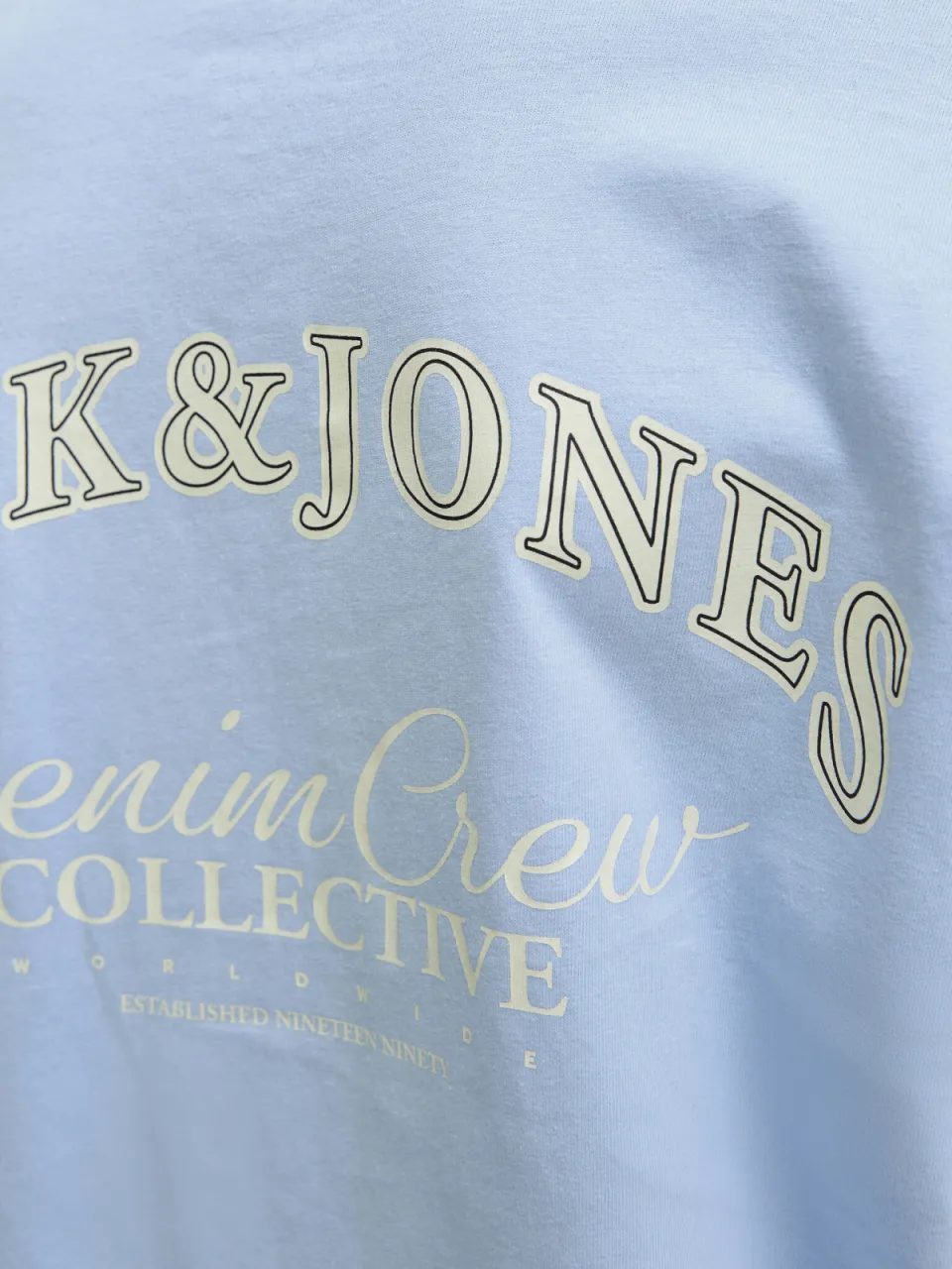 Jack & Jones Junior t-shirt met backprint lichtblauw, foto 7