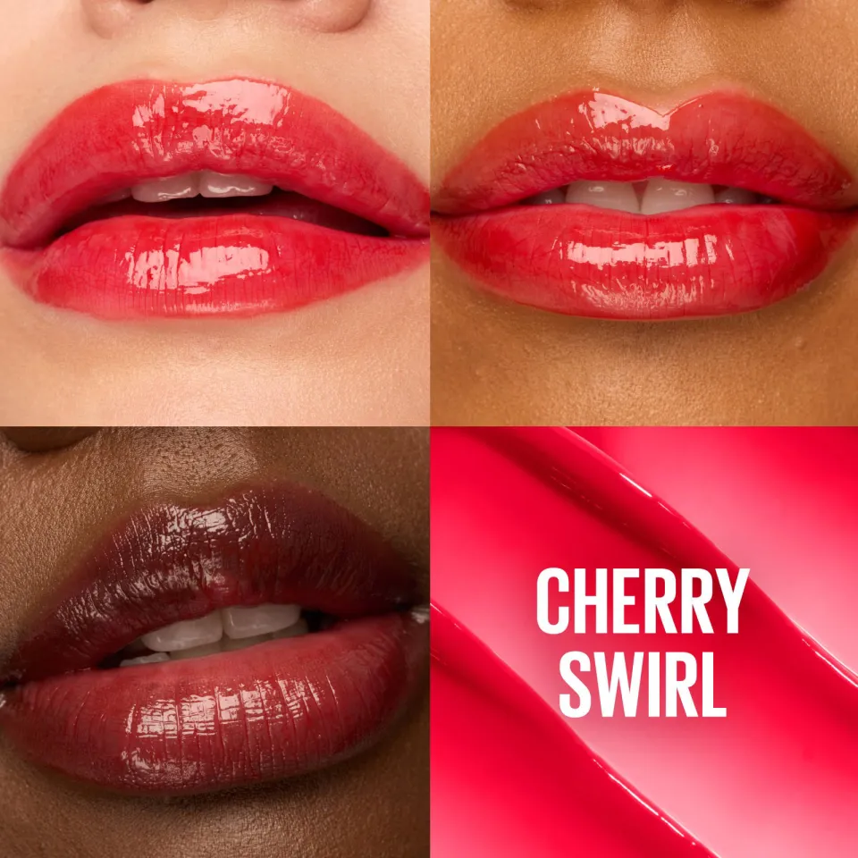 Maybelline New York Lifter Glaze Oil 004 Cherry Swirl lippenbalsem roze, foto 8