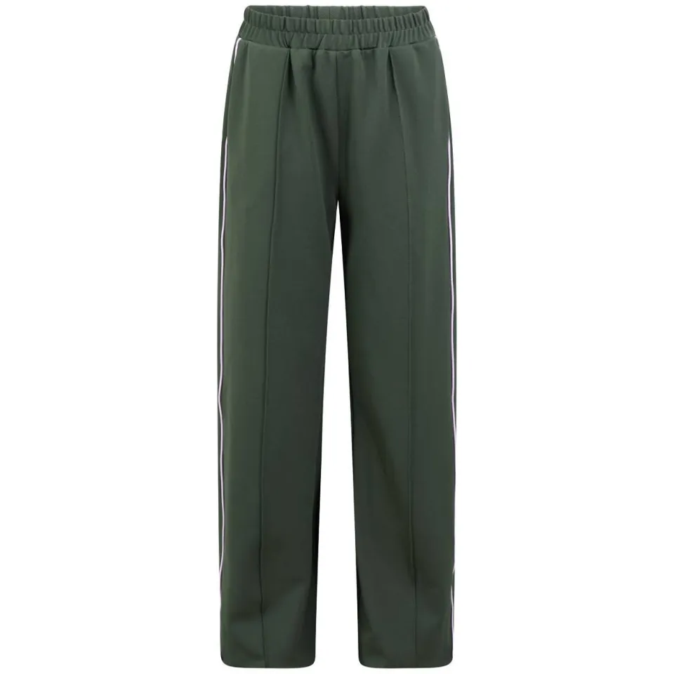 Shoeby casual broek donkergroen donkergroen/lila, foto 3