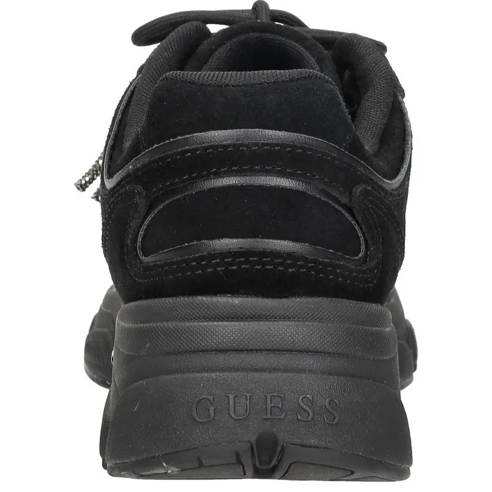 Guess Irrina lage sneakers zwart, foto 4