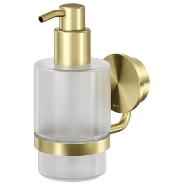 Geesa Zeepdispenser Geesa Opal 200 ml Goud geborsteld