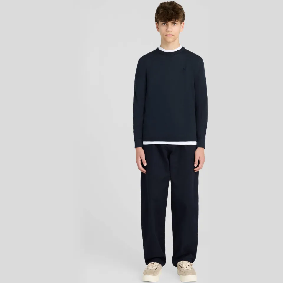 Lyle & Scott sweater - donkerblauw, foto 3