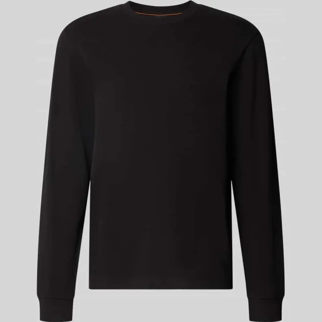 Boss regular fit shirt met lange mouwen van katoenmix model 'WE-TEMPEST' zwart, foto 2