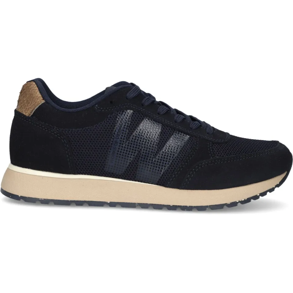 Woden Ydun Icon II leren sneakers - donkerblauw, foto 2