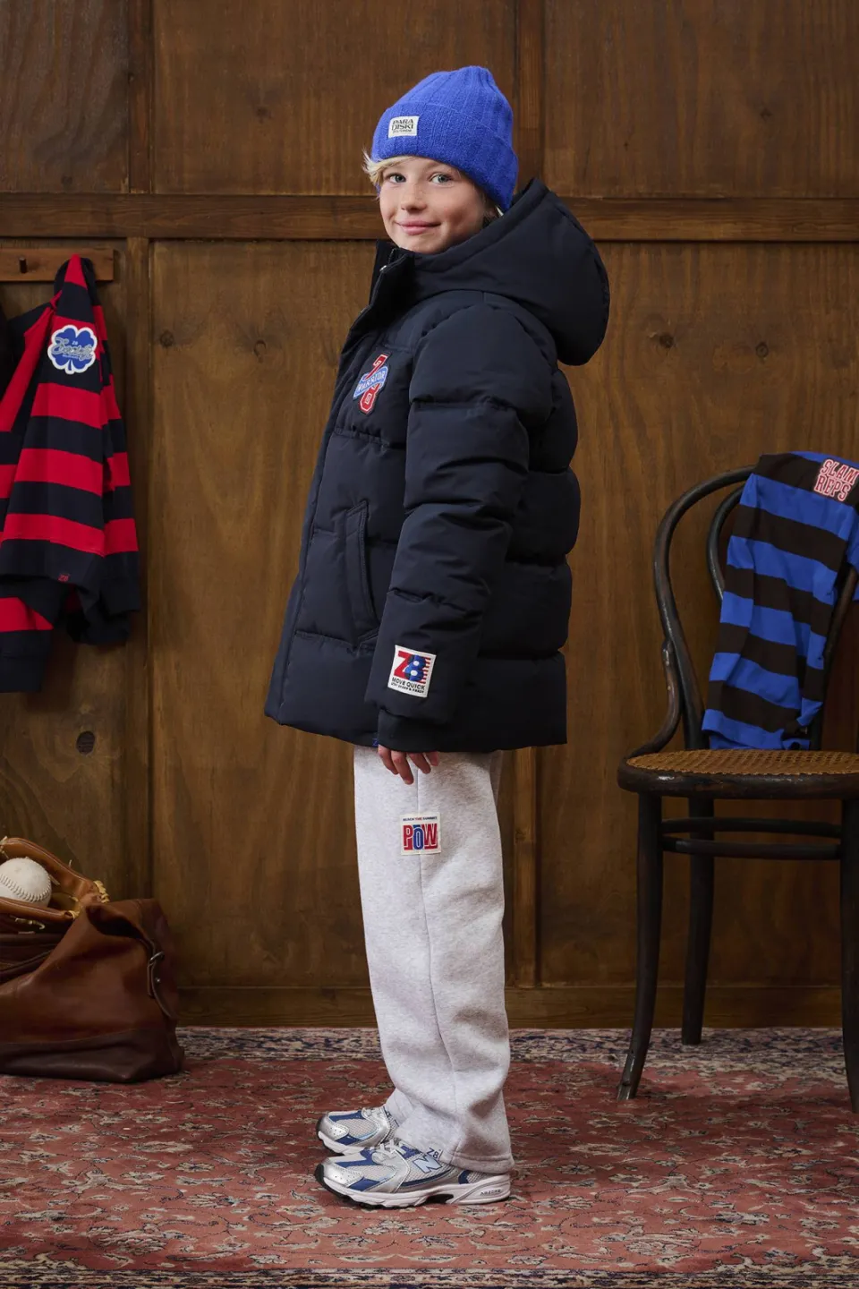 Z8 kids pufferjas Pierce zwart, foto 6