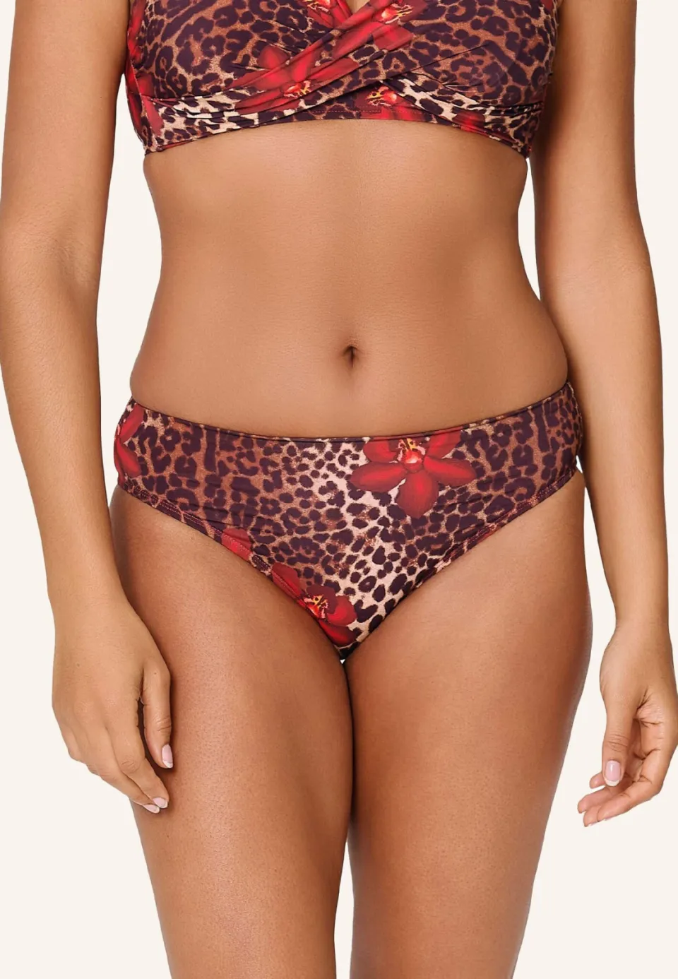 LingaDore bikinibroekje bruin/rood, foto 4