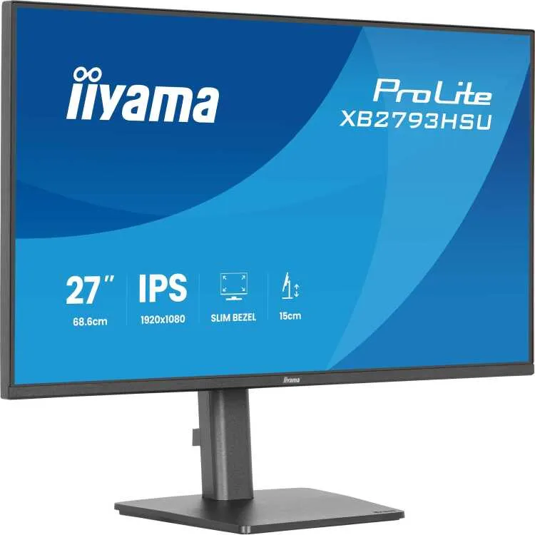 Iiyama ProLite XB2793HSU-B1 monitor zwart, foto 2