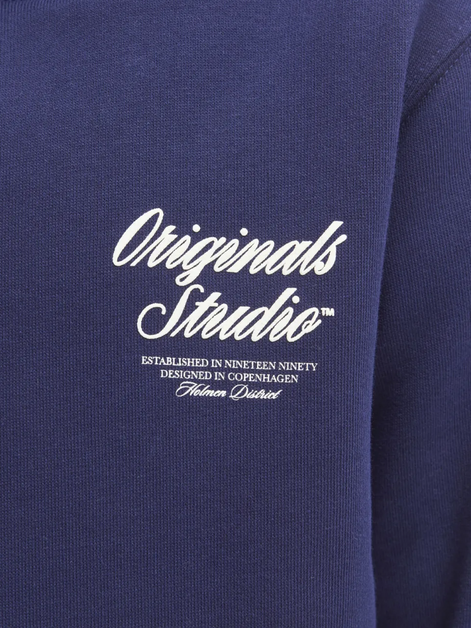 Jack & Jones JUNIOR hoodie met backprint donkerblauw, foto 6