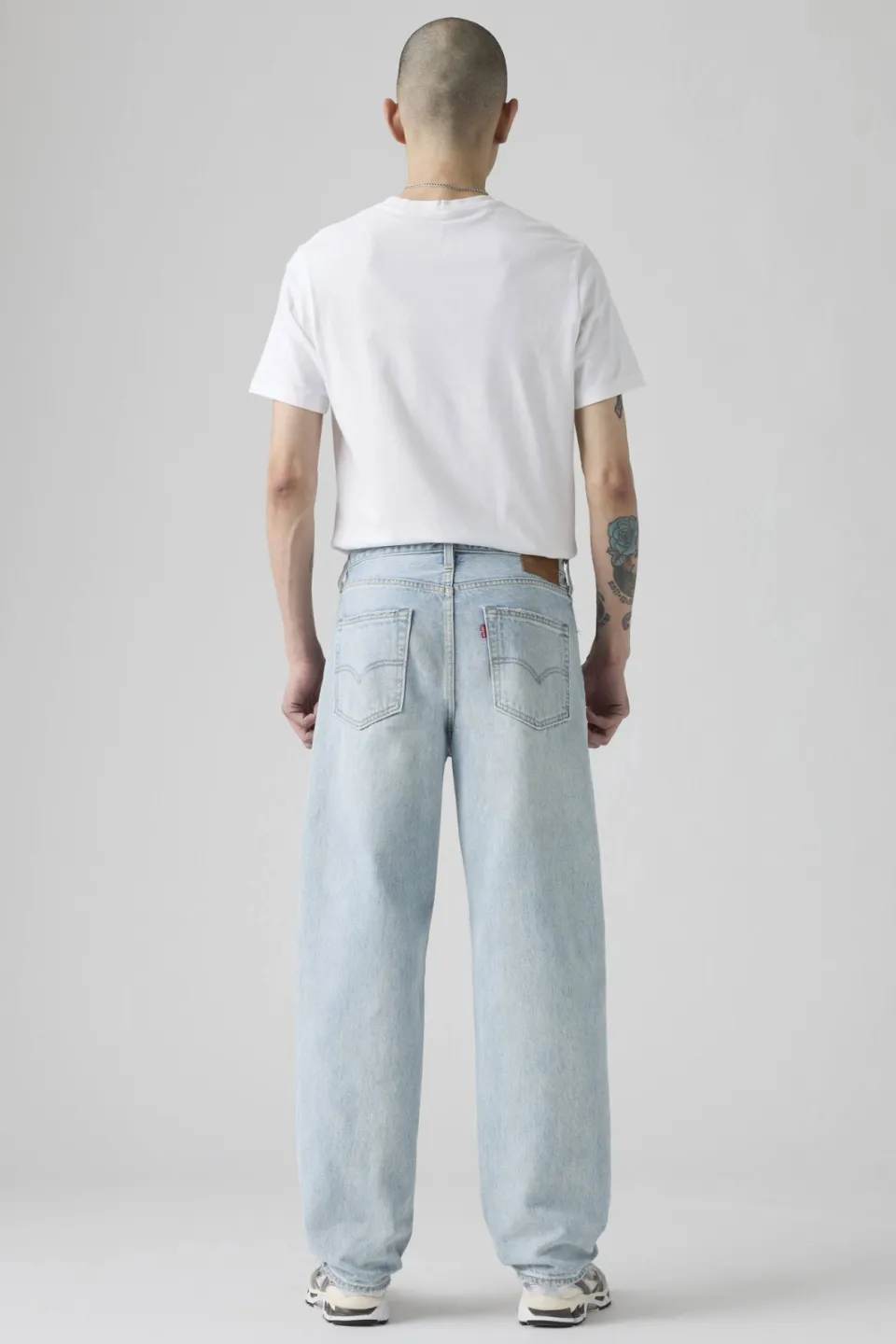Levi's 568 loose fit jeans - light blue denim, foto 3