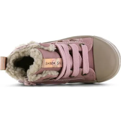 Shoesme Unicorn hoge veterboots roze, foto 4