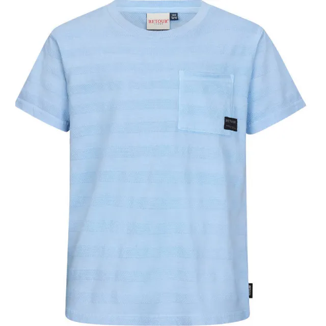 Retour Jeans t-shirt lichtblauw