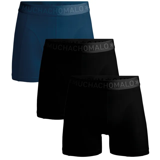 Muchachomalo Heren 3-pack Boxershorts Cotton Modal Veelkleurig