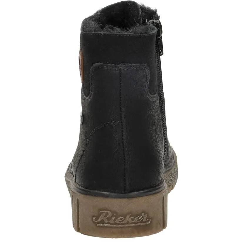 Rieker veterboots zwart, foto 6