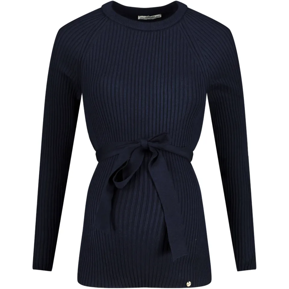 LOVE2WAIT aansluitende zwangerschapslongsleeve marineblauw, foto 2