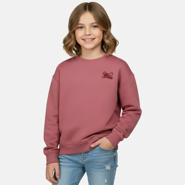 Cars sweater met backprint - oudroze